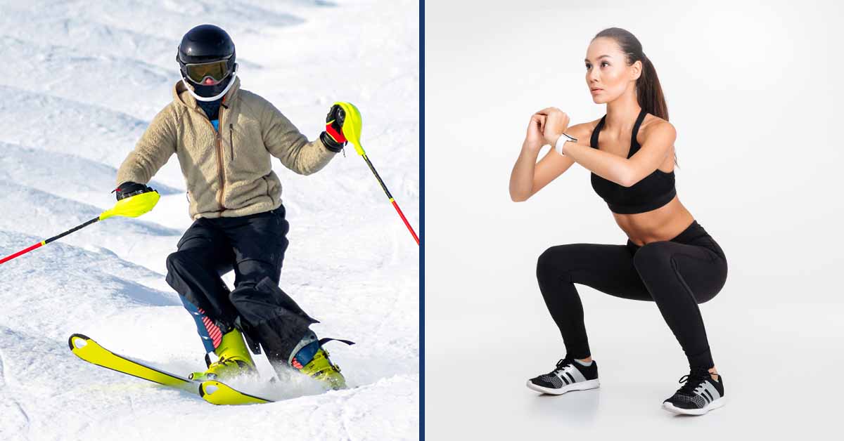 Thigh and Calf Exercises for Mogul Skiers